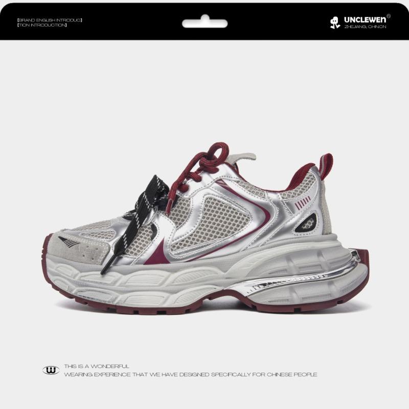 Art student~ casual dad shoes women's spring and autumn new thick-soled mesh breathable versatile sports shoes