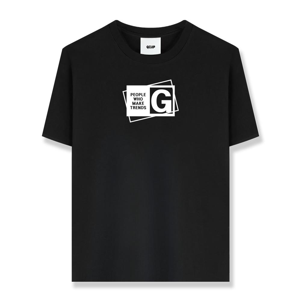 Jikeulib Overlapping Square Short Sleeve T-Shirt (Type B)