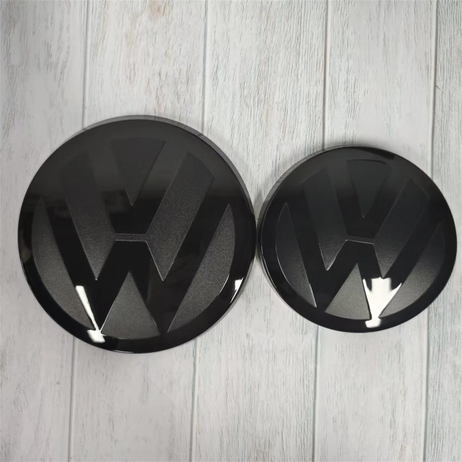 

Hot Volkswagen Golf 6/Golf 7/Golf 7.5/Golf 8Not Affect ACCModified Black Label New Flat Mirror Front and Rear Logo Decorative C Front