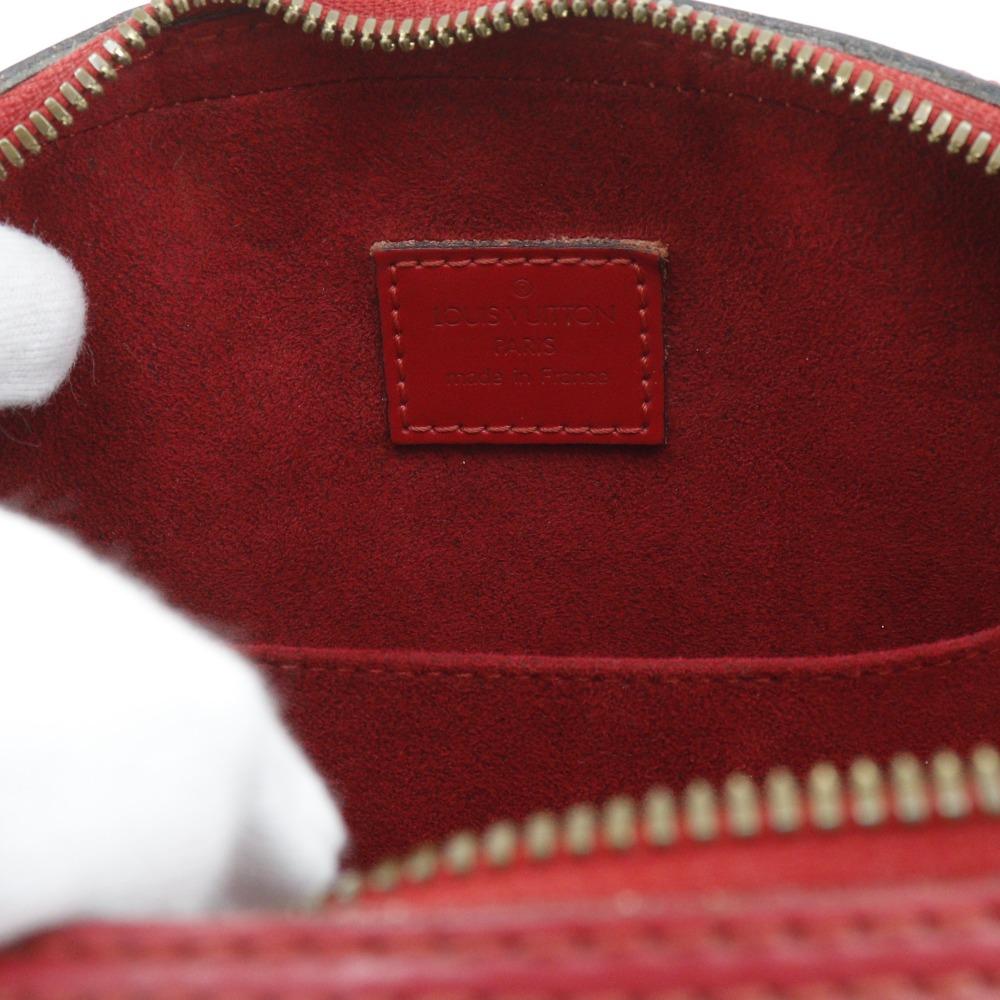 LOUIS VUITTON Jasmin Handbag M52087 Castilian red Red Epi Leather Women Used