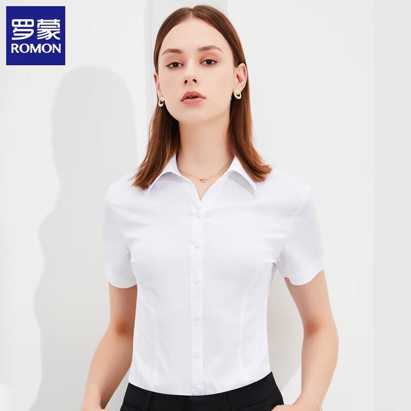 

Romon Women s Short Sleeve Work Shirt 39