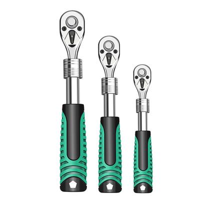 72 Teeth Ratchet Wrench Chrome Vanadium Steel Socket Spanner New Right Angle Wrench  Home