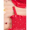 0-3 Years Old Girl Fashion Princess Dress Summer Children's Cute Heart-shaped Print Dress With Hat
