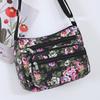 1 Pezzo Borsa a Spalla da Donna con Stampa Floreale Oxford Diagonal Piccola Quadrata Borsa a Mano Multifunzionale Casual da Viaggio Borsa a Tracolla