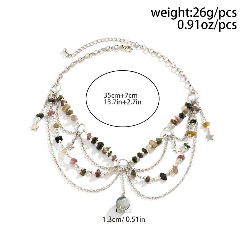 Beaded Niche Design Sweet and Cool Y2k Butterfly Choker Qianxi Style Dopamine Necklace