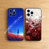 Red Spider Lily Higanbana Phone Case for iPhone 17 16 Pro Plus Air 15 14 Max Mini 12 11 Soft Shockproof Cover