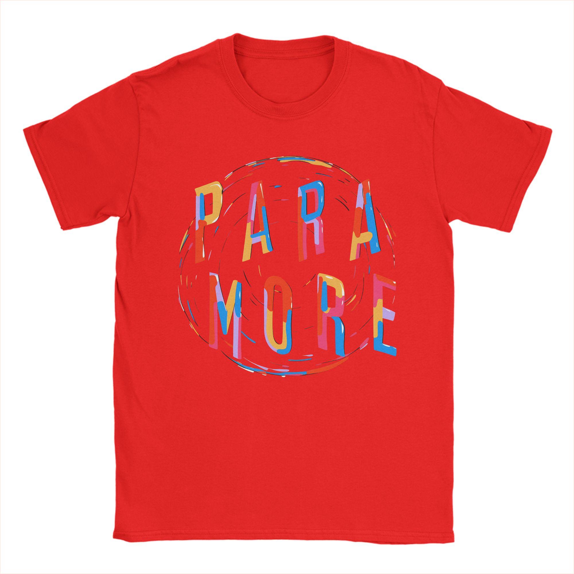 

Paramore Band Pure Cotton T Shirt For Mens Summer Y2K Funny TShirts ONeck Harajuku Tee Shirt Plus Size Custom DIY Clothes S