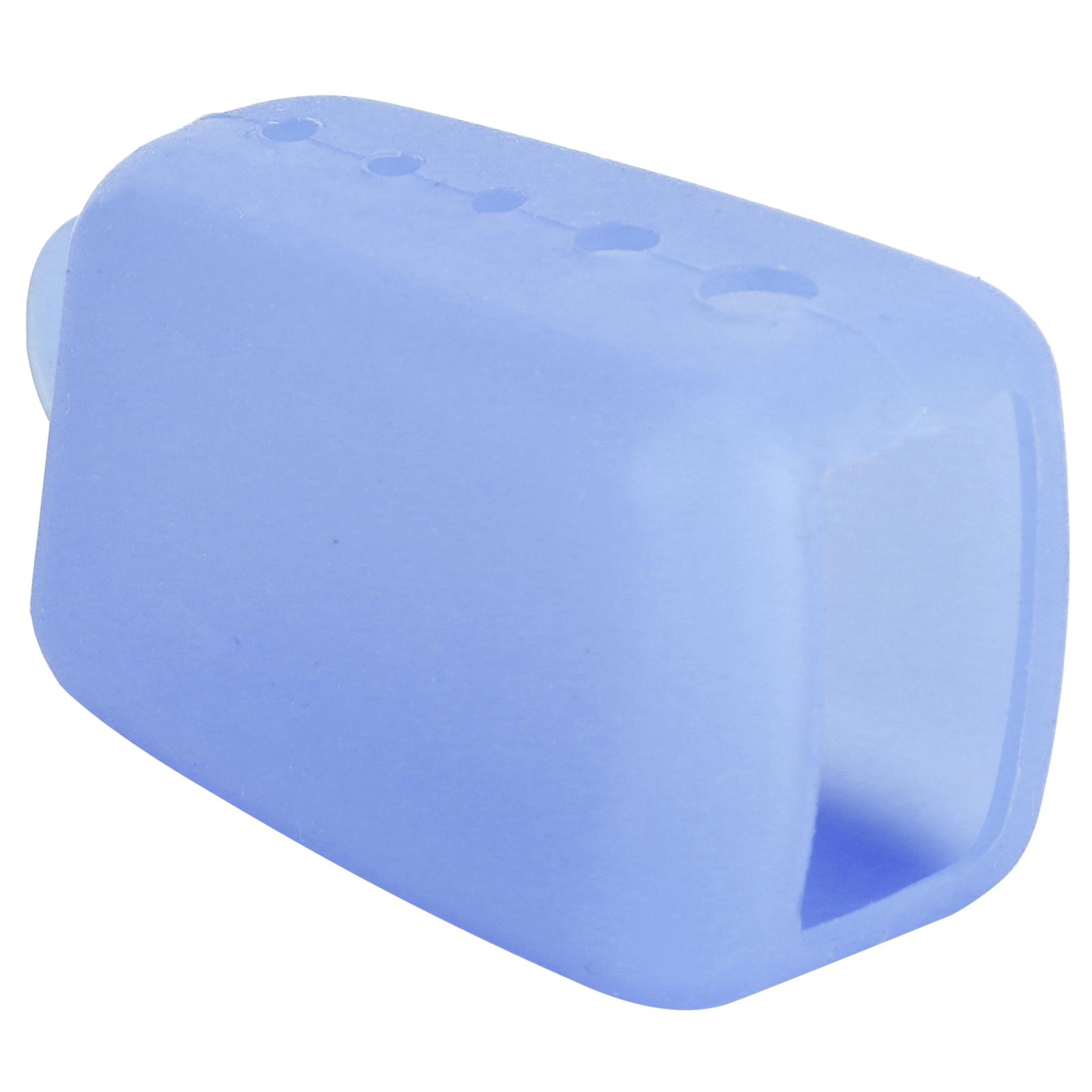 

Силиконовая насадка для зубной щетки, защитный колпачок для электрической зубной щетки для дома, путешествий, кемпинга Light Blue