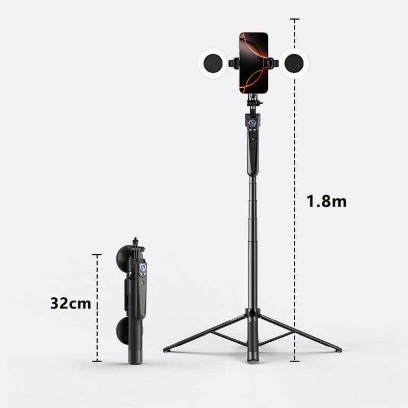2025 KI-Gesichtserkennungs-Gimbal: Intelligente Folgeaufnahme, Aluminium-Stativ, Ein-Tasten-Aufklappung, Bluetooth-Stabilisator