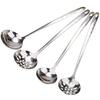 Ruhan Stainless Steel Long Handle Soup Ladle & Slotted Spoon Set