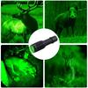 R5 LED Zoomable Flashlight Tactical Green/Red/Blue Torch 1 Gear  Outdoor Waterproof IP65 Night Hunting Fishing Lantern