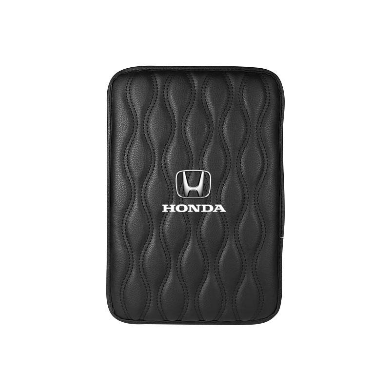 Car Center Console Cover Armrest Box Cover Pad Auto Armrest Seat Box Cover for Honda Civic XR-V HR-V Brv City Accord Odyssey Spirior CRV CRX CRZ
