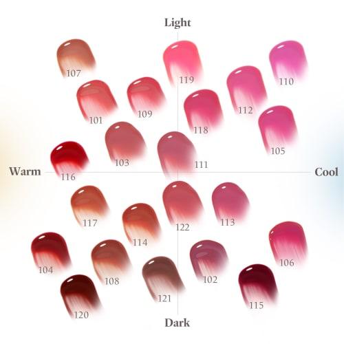 Laka fruity glam tint #117 zeta couleur pour les lèvres produit japonais authentique