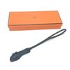HERMES Sandals Oran Nano Thor Black Key Holder Monochrome Bag Charm Unused