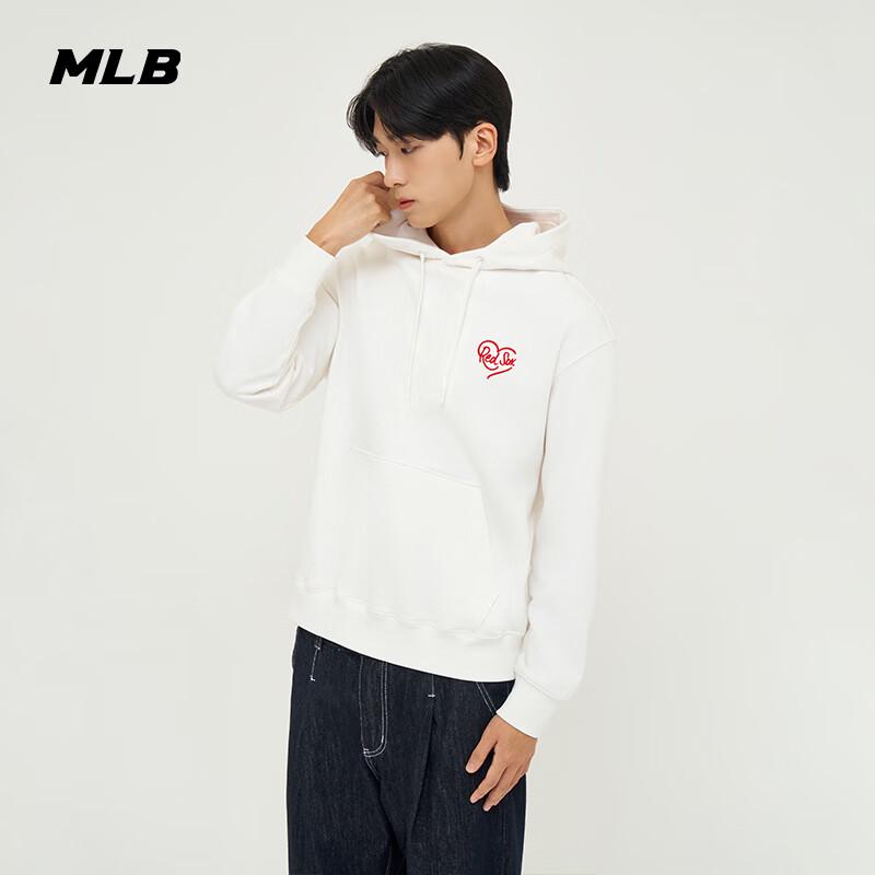 MLB Unisex Love Heart Logo Hoodie
