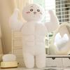 Soft Plush Toy PP Cotton Filling Cartoon Muscle Doll Gingerbread Design Plush Stuffed Toy Holiday Home Decoration