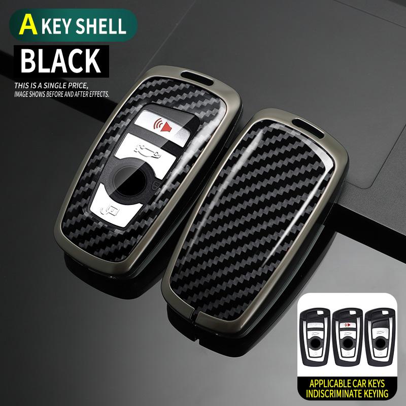 Alloy Car Remote Key Case Cover Protect Shell Bag For BMW 3 4 5 Series 320i 530i 550i F20 F21 F30 F31 F25 F01 F02 X1 X3 X4 X5 X6