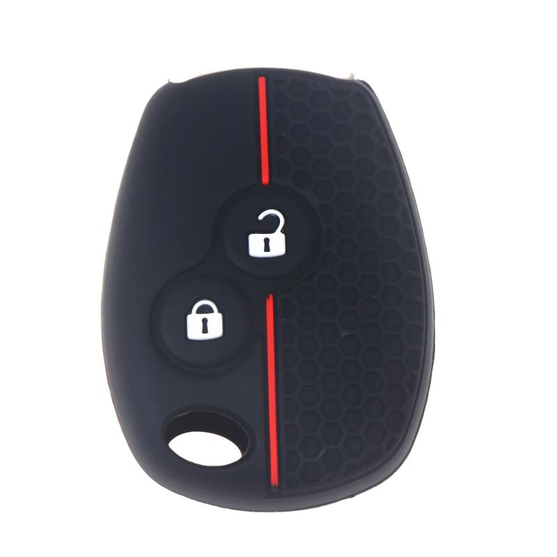 1Pcs Silicone Car Key Case Remote Car Key Cover Car Key Protector 2/3 Buttons Key Fob Cover Keys Accessories