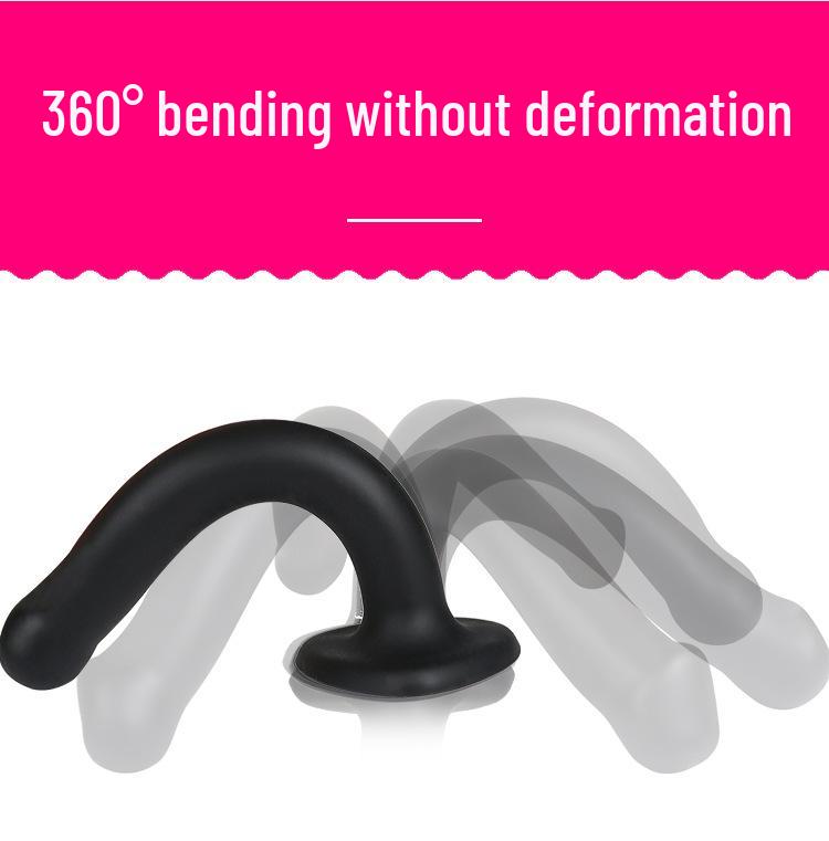 Silicone Glans Dildo: Realistic Insertable Toy for Women's Pleasure