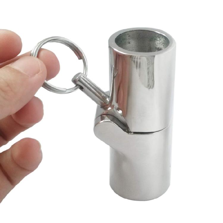 Stainless Steel Rotating Joint Coupling Connector Fitting Adapter for Boat Marine Tubing Canopies Yacht Tubing Fittings