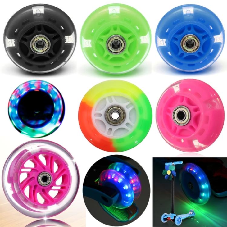 Durability Flashing Skating Wheel Fashion LED Flashing Wheel Silents Flashing Wheel for Skating Enthusiasts Smooth