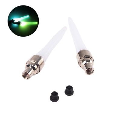 2 szt. Lampka ostrzegawcza bezpieczeństwa nocnego roweru Czapki zaworu opony rowerowej Koło LED Light