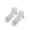 Women's Summer Thin Mesh Thin Breathable Lace Mid Tube Socks