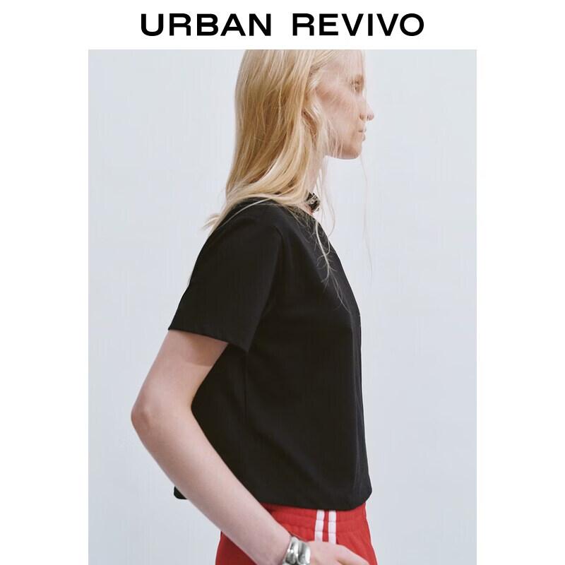UR2026 Women's Asymmetrical Neck T-Shirt
