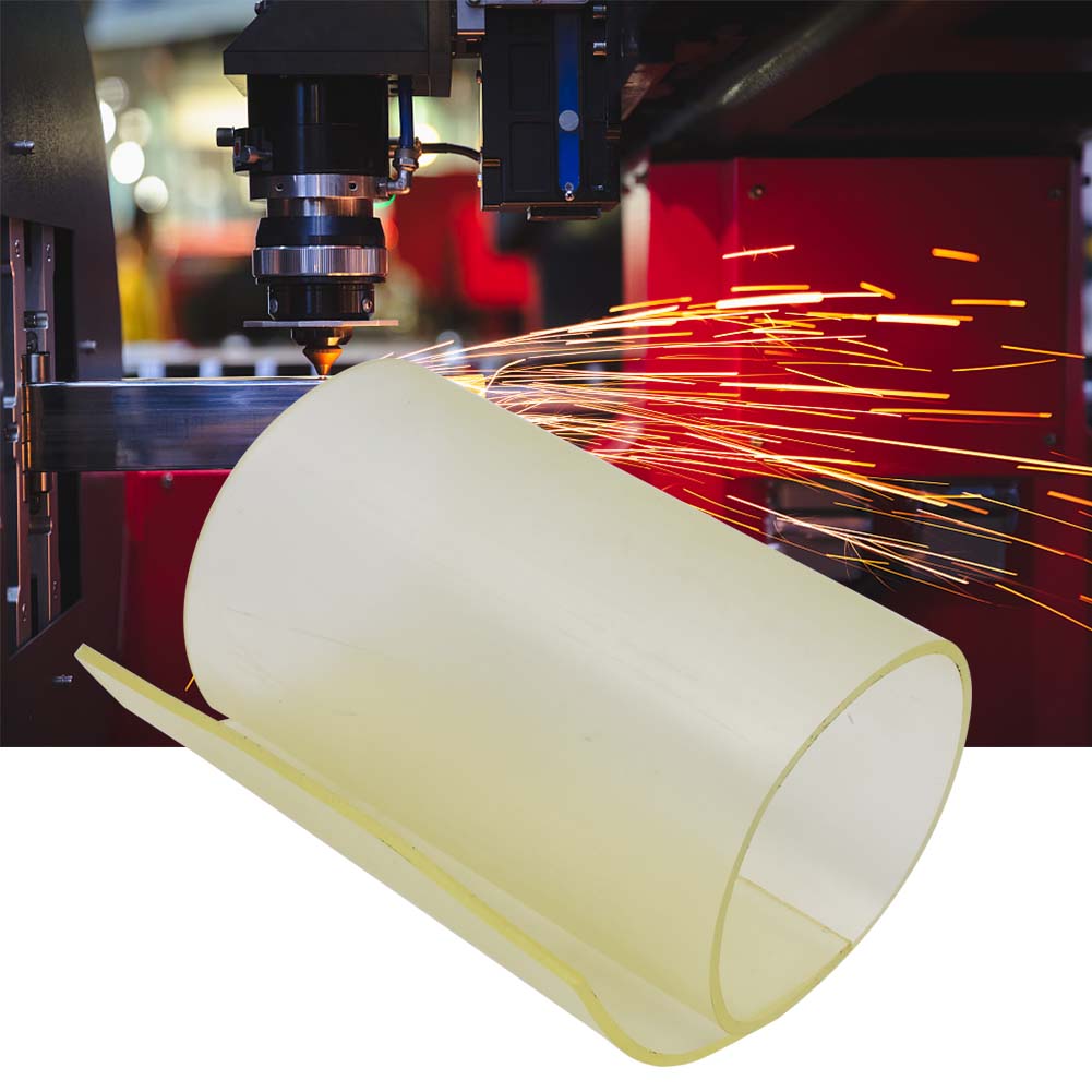 Vysoce kvalitní polyuretanová Sorbothanová deska guma chemická odolnost žlutá (4*200*500mm)