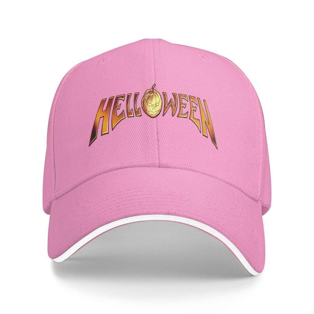 Helloween Band Logo Baseball Caps Snapback Baseball Hats Breathable Casual Casquette Outdoor Unisex