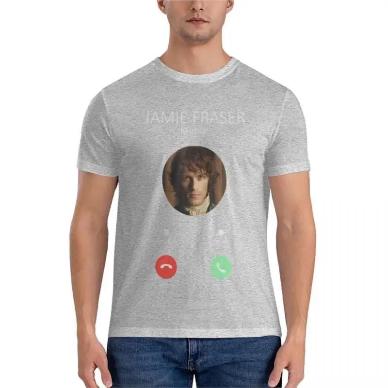 Jamie Fraser Calling Essential T-Shirt tall t shirts slim fit t shirts for brand t-shirt cotton teeshirt