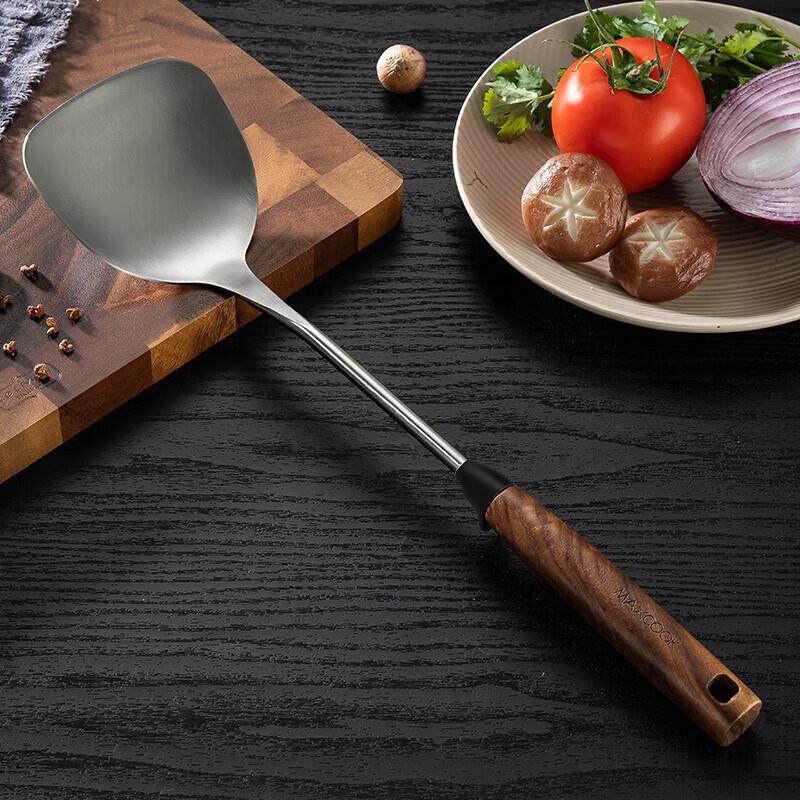 MAXCOOK 316 Stainless Steel Stir-fry Spatula