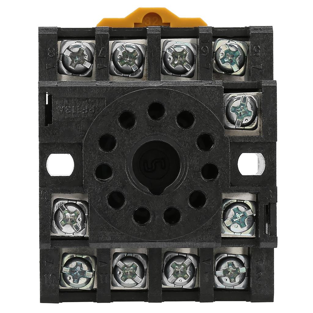 PF113A 11 Pins Power Relay Base Socket for JQX‑10F JTX‑2C Time Relay