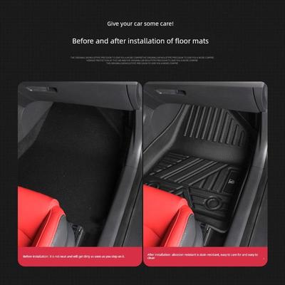 Specialized Tpe Car Floor Mats for Bmw X1 X5 X3 1 Series 3 Series 5 Series Hybrid 7 Series 6 Series Gt 525Li 530