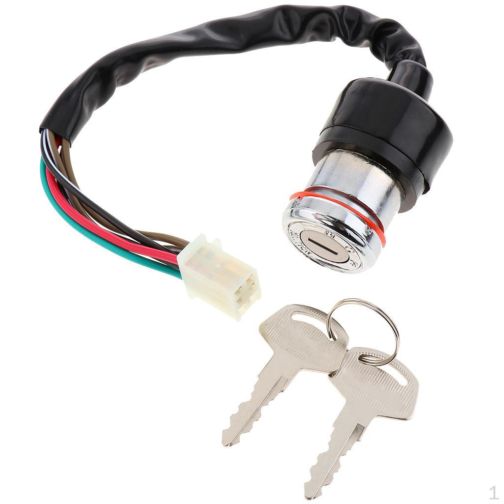 

Черный металлический электрический выключатель Iition Key Switch для 125