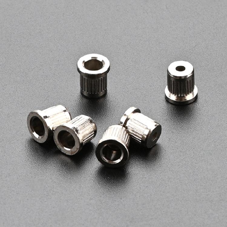 6 Pcs Guitar Through Body String Ferrules Replacement Guitar Parts Easy Install