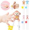 Niedliche Baby Kinder Anfänger Essstäbchen Lernstäbchen Trainingsstäbchen Esshilfe