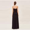 Women's Chiffon Dress Elegant White Backless 3D Flower Strap Dress Pleated A-line Patchwork Design Summer Beach Vacation Robe Evening Vestidos Dress