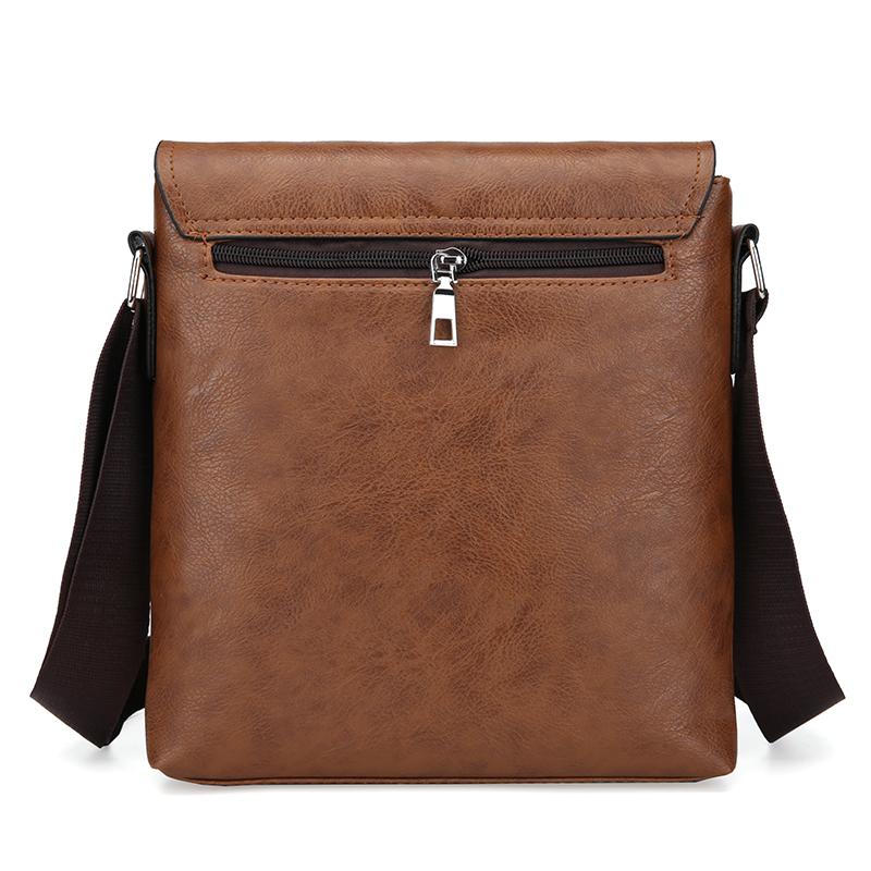 Moda Bolso de mano para hombre Tendencias vintage PU Cuero Retro Messenger  Bag Elegante Casual Masculino Crossbody Shoulder Bag comprar a buen precio  — entrega gratuita, reseñas reales con fotos — Joom