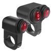 Aluminium Alloy Headlight Button On/Off Switch Fog Spot Light Waterproof 12V Light Switch Motorcycle Handlebar
