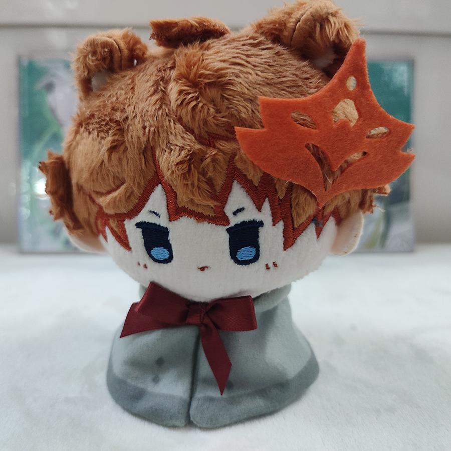 12cm Game Impact Plush Venti Xiao Arataki Itto Tartaglia HuTao Kazuha Albedo Raiden Shogun Dolls Pendants Keychains For Gift