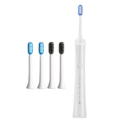 Electric Toothbrush with 5 Brush Heads 6 Cleaning Modes Smart Timers IPX7 Waterproof USB Rechargeable Travel Men Women Adults Toothbrush