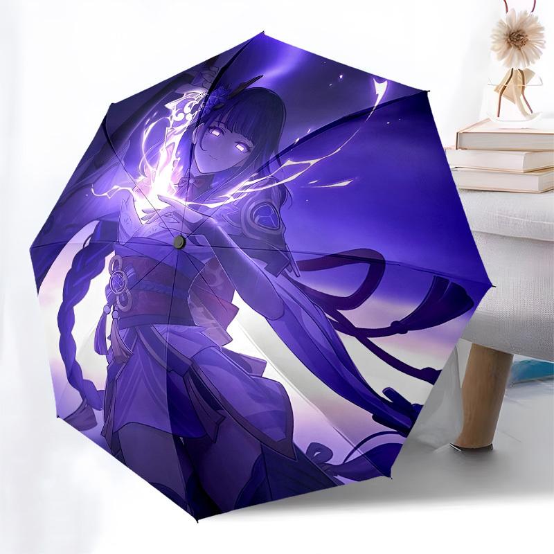 Sword Mystic Energy Automatic Opening and Closing, 8 Rib Structure Portable Umbrella, Suitable for Men and Women In All Seasons Perfect Gif