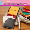 GRAVEDAD Memo Pad Cover, Rhodia No. 11 Size, Genuine Leather, RHODIA Cowhide, Vertical (Black)
