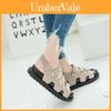 Versatile And Comfortable 2018 Summer Women's Thick Bottom Lightweight Casual Beach Sandals