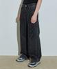 IDWS Applique Chasser Denim Pants Black