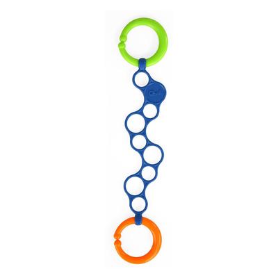 Kids II Japan Bright Starts Olink Months and Stroller Toy Stroller Strap Teething Rattle Oball Baby Gift Blue [0 Up]