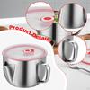 Stainless Steel Ramen Food Container, Rustproof, Noodle Pot, Cooker for Household College