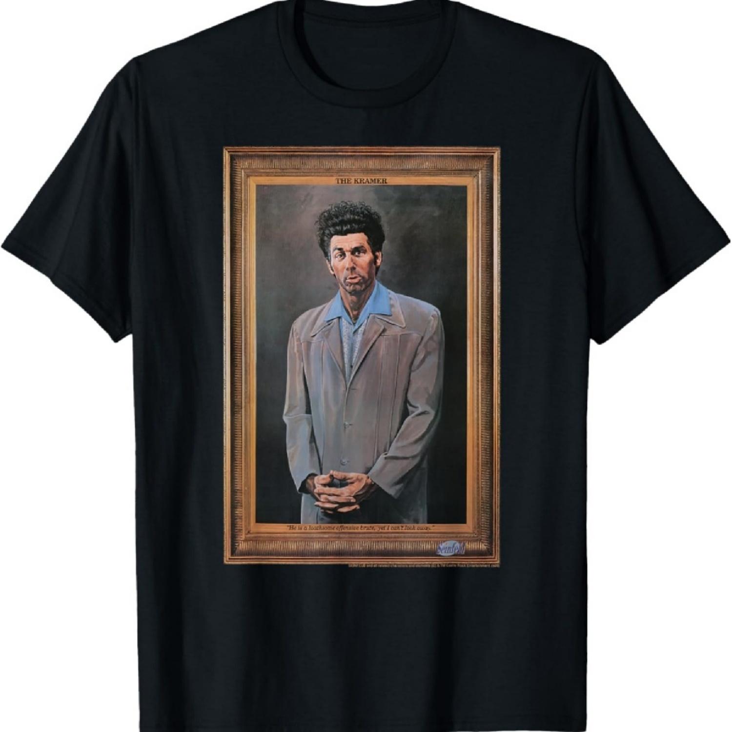 Футболка Seinfeld Портрет Крамера S чёрный