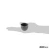 Marui Pottery Shigaraki Ware Hechimon Sake Cup 5cm Diameter Black Steel (Ochoko) Approx. MR-3-4321